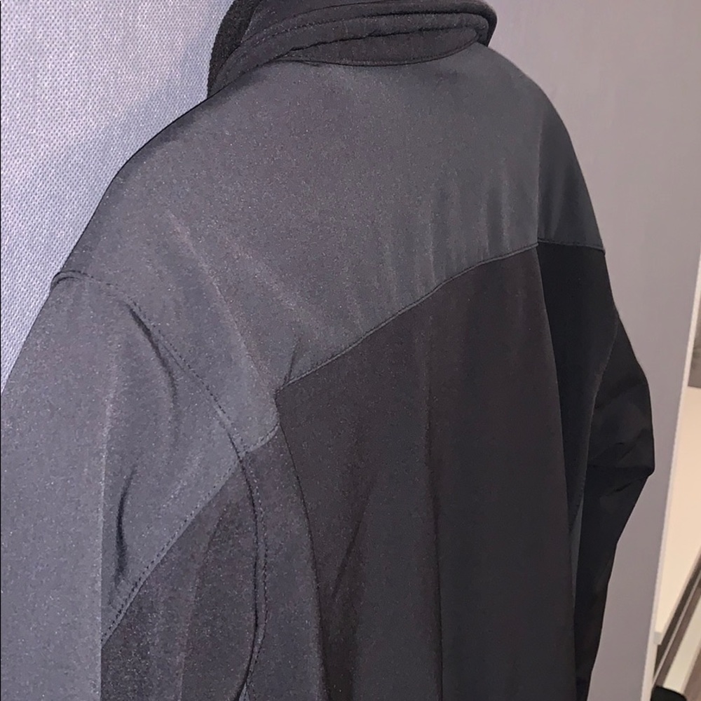 Black Double Layered Winter Jacket - image 3